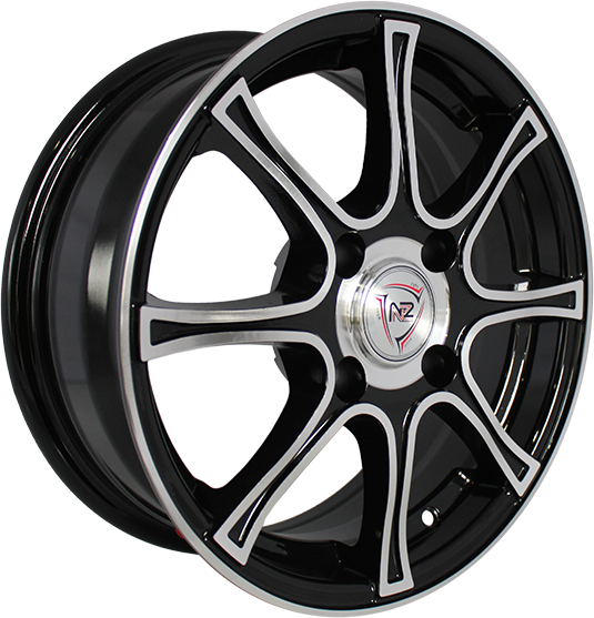 Диск колеса NZ SH607 5.5x14/4x100 ET39 D73.1 BKF (литой)