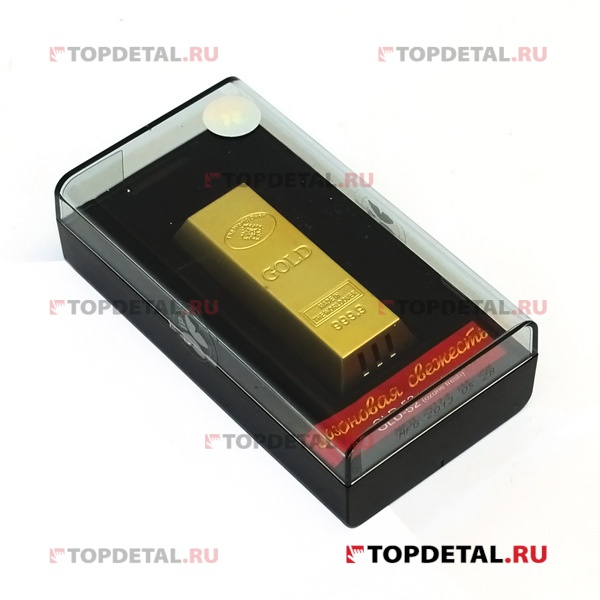 Ароматизатор FKVJP "Слиток золота" на дефлектор Озоновая свежесть 84 мл.