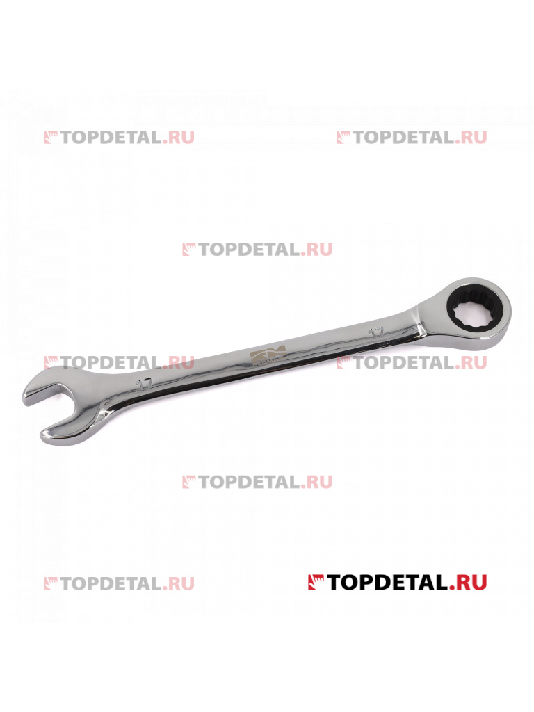 Ключ гаечный комбинированный трещоточный 17х17 мм Redmark