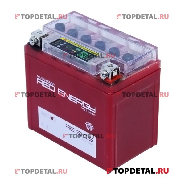 Аккумулятор 12СТ-5 RED Energy о.п. пуск. ток 85 А (114*70*106)