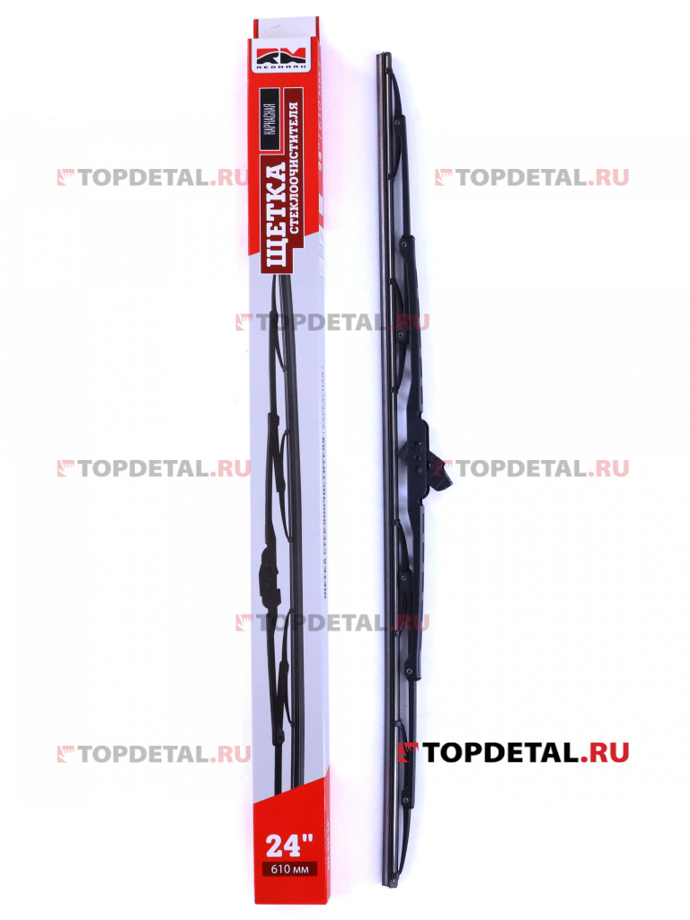 Щетка стеклоочистителя 610 мм (каркасная)  "RedMark"