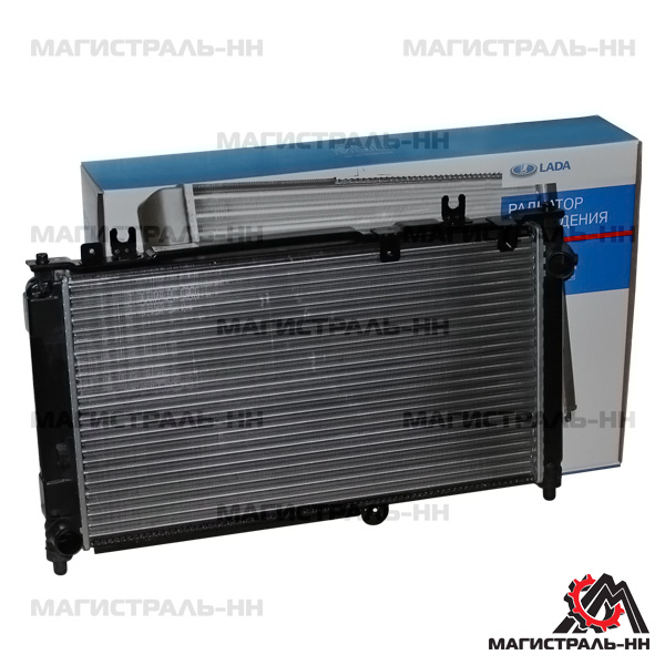 Радиатор охлаждения (2-рядный) ВАЗ-2190 МКПП,Datsun mi-do, on-do(фирм. упак. LADA)