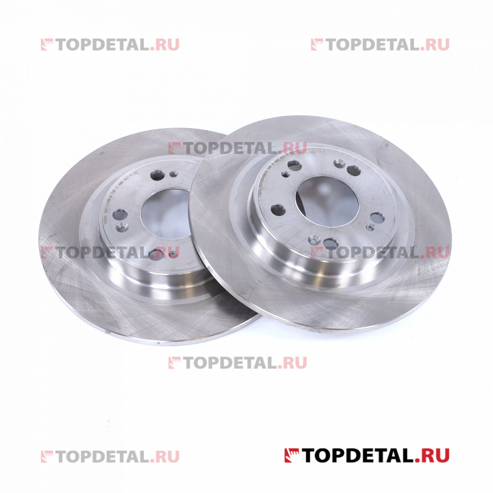 Диск тормозной Haval Jolion 21- Задний, 295*10мм, 5 отверст., невентилируемый FENOX