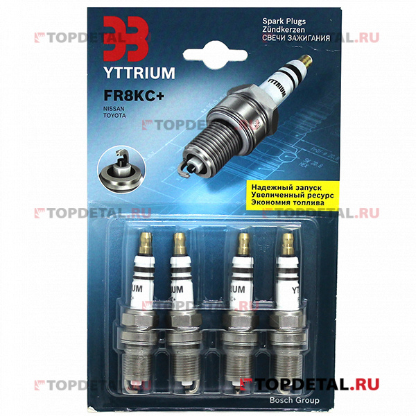 Свеча Yttrium ЭЗ (бл.4 шт.) (FR8KC+)