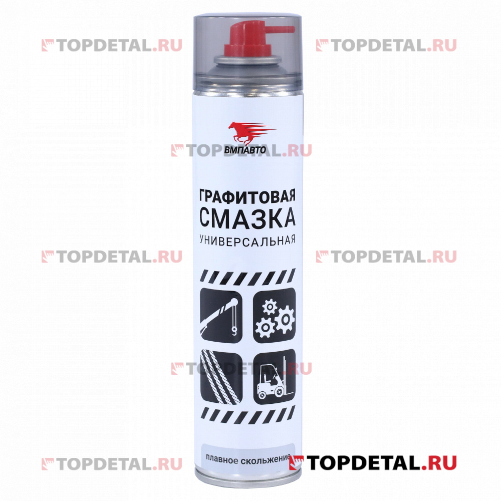 Смазка-аэрозоль графитовая для стрел погрузчиков МС-1700 400мл.