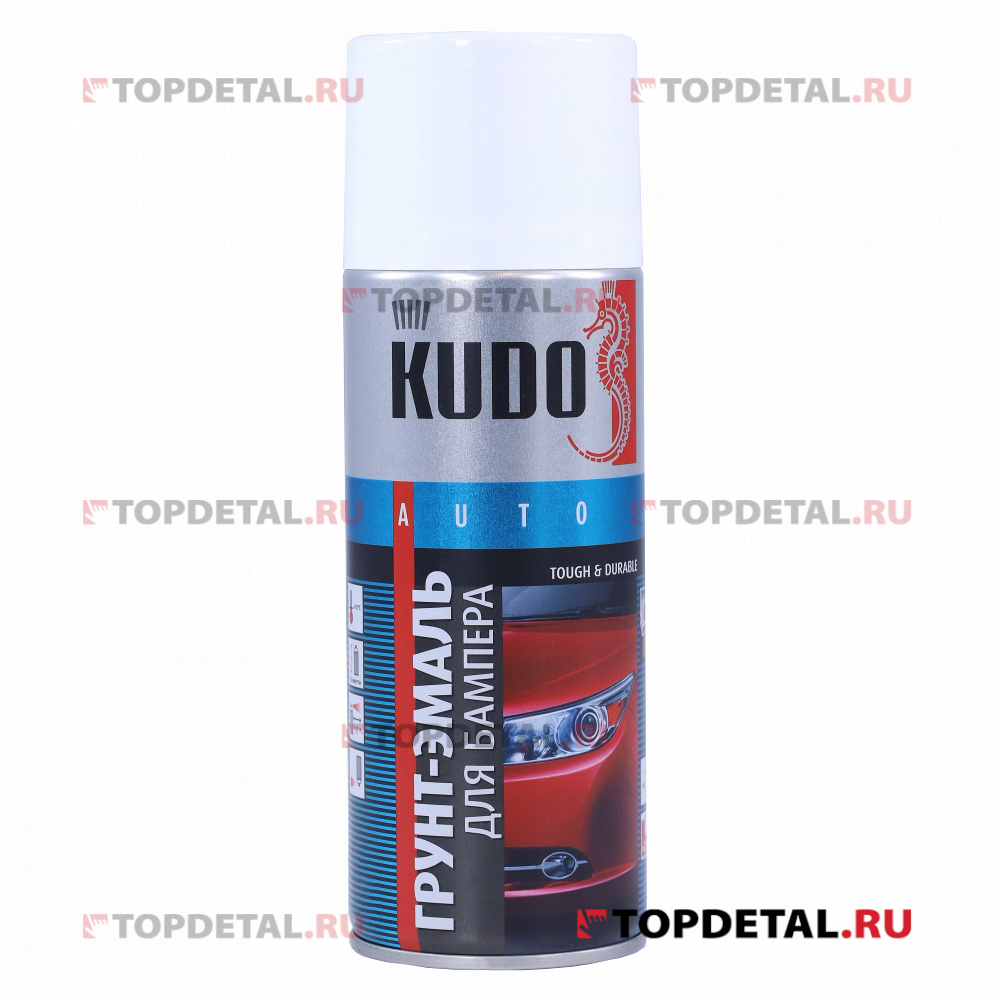 Краска для бампера (серая) аэрозоль 520 мл KUDO