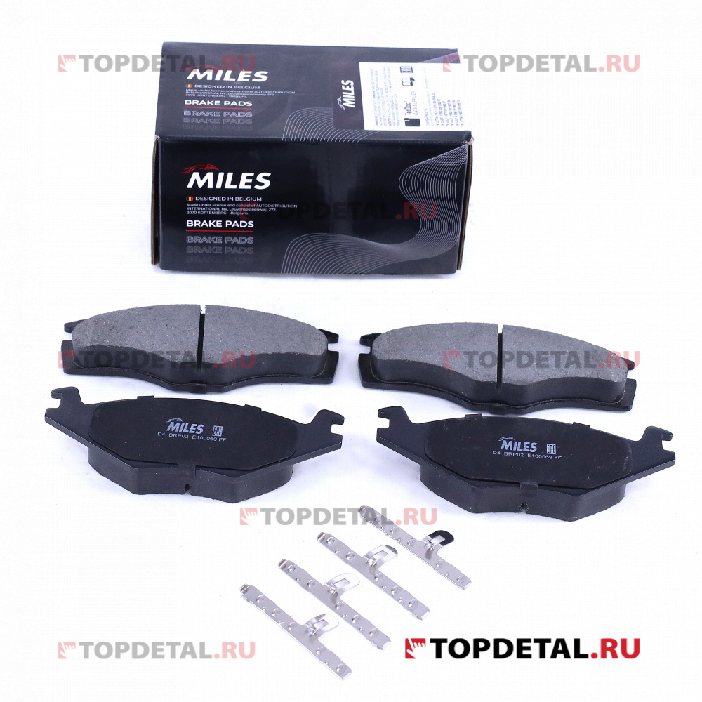 Колодки тормозные VOLKSWAGEN G2 1.6/G3 1.4/1.6/1.9D передние