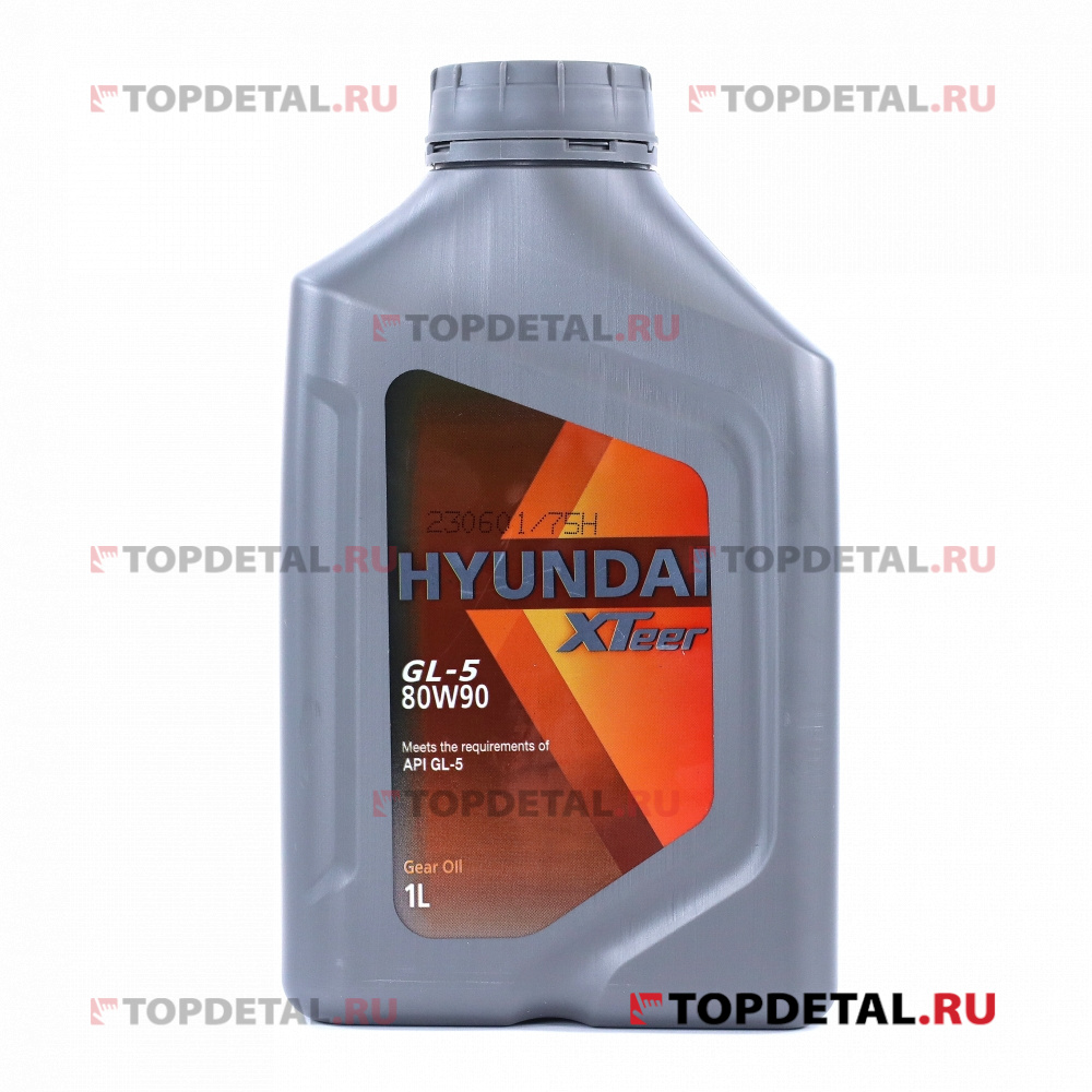 Масло HYUNDAI XTeer трансмиссионное 80W90 Gear Oil GL-5 1 л