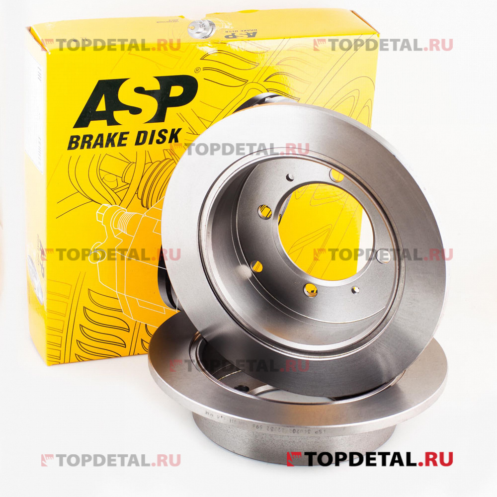 Диск тормозной задний Mitsubishi Lancer IX ASP MENSAN