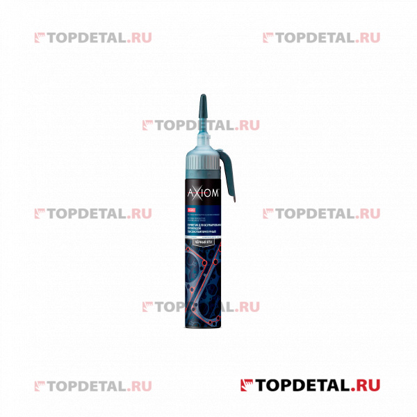 Герметик для формирования прокладок высокотемпературный (черный RTV) автоподачей 200 мл AXIOM
