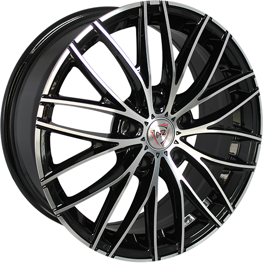 Диск колеса NZ F-28 7x17/5x108 ET55 D63.3 BKF (литой)