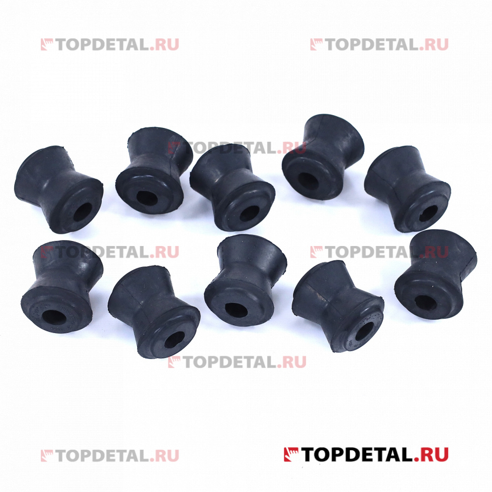 Втулки реактивных штанг ВАЗ-2101-07, 2121/31, 2123 ("большие" 2101-2919042-10 - 10 шт.) (БРТ)