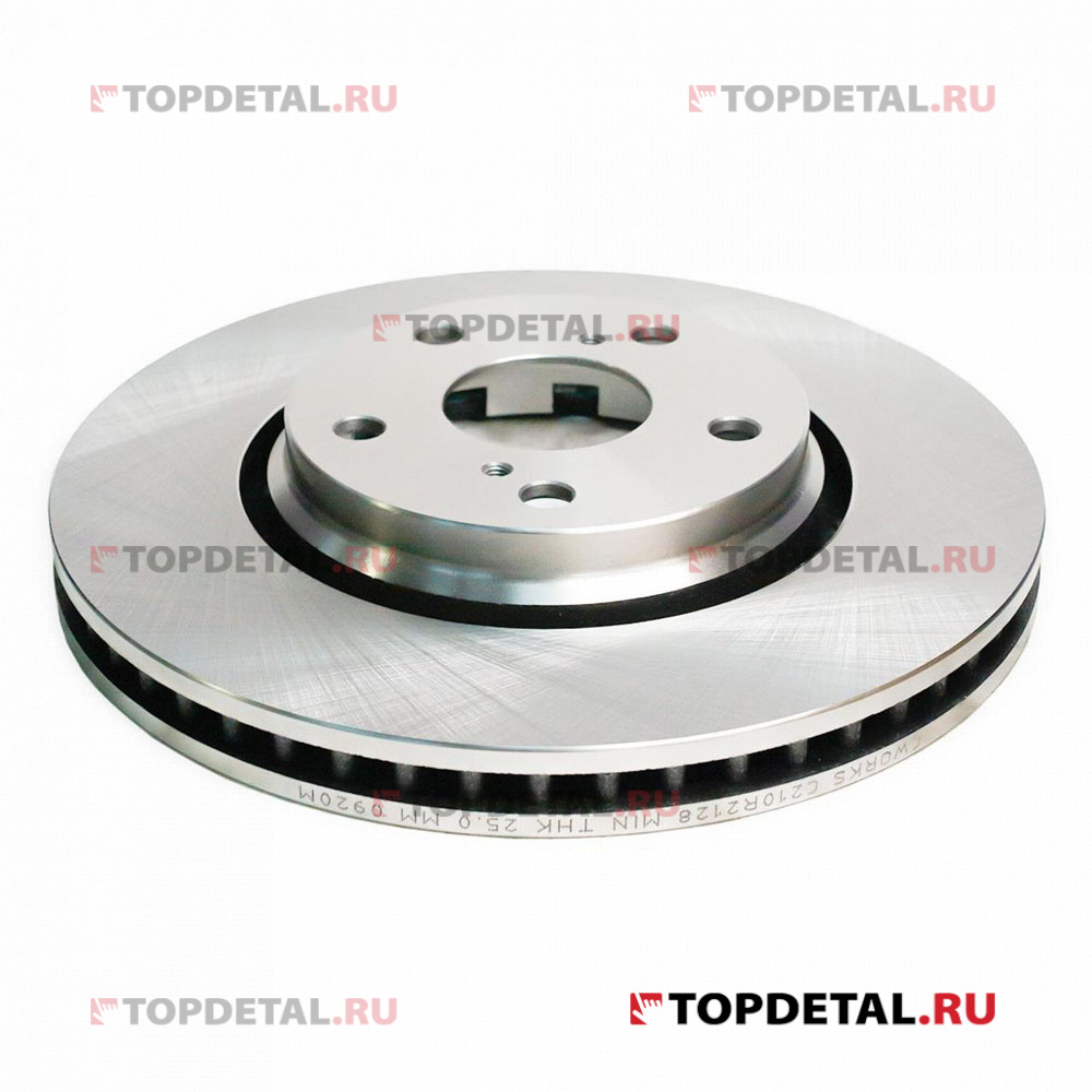 Тормозной диск передний TOYOTA: ALPHARD / VELLFIRE (_H2_) PREVIA III (_R2_, _R5_)