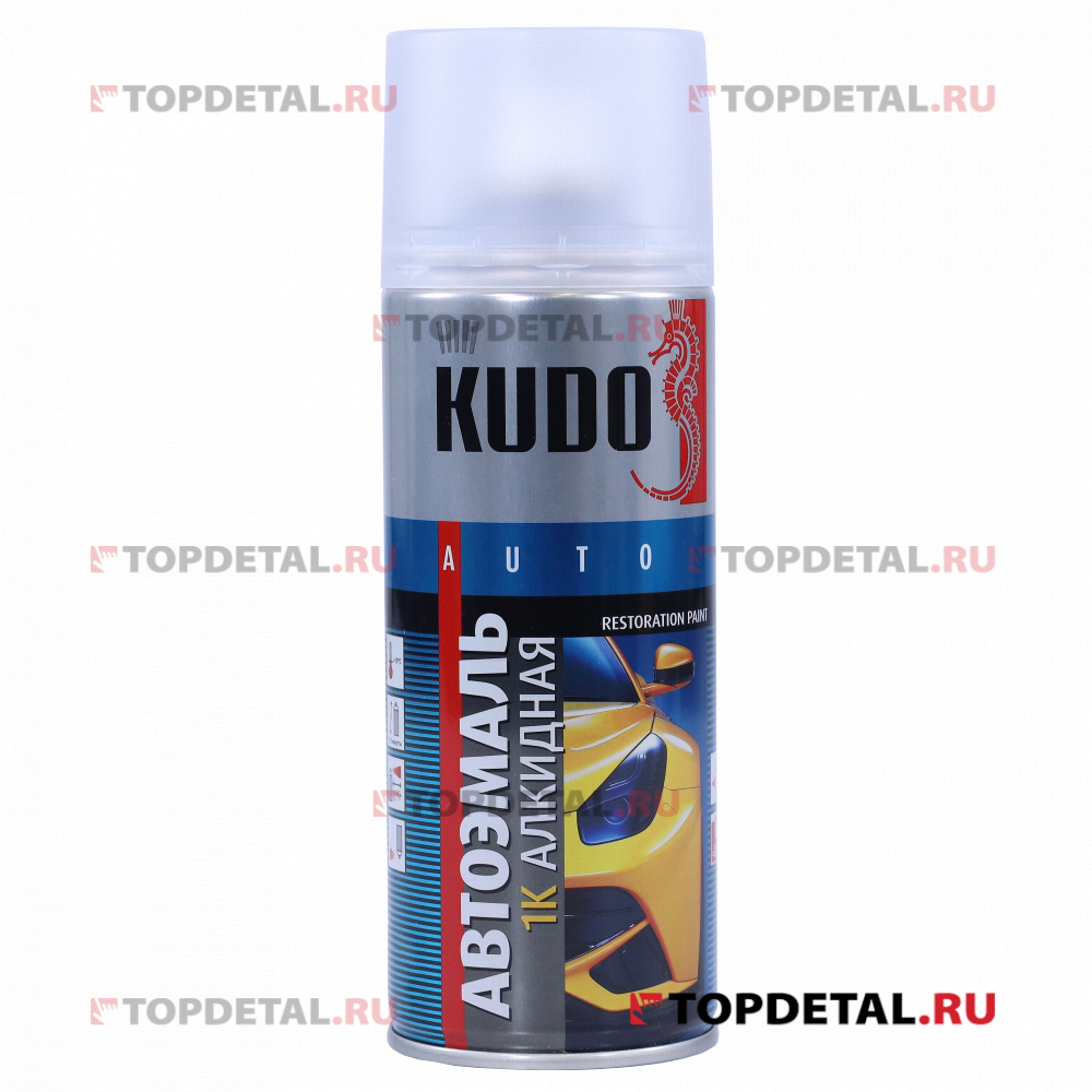 Краска автомобильная аэрозоль "Белая Газель" KUDO 520 мл