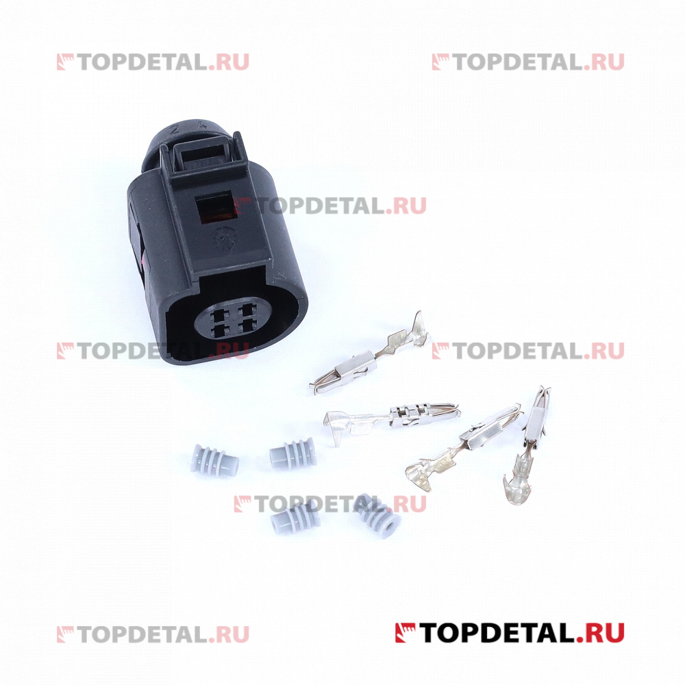 Разъем 4B0973712 4-х контактный датчика температуры VAG
