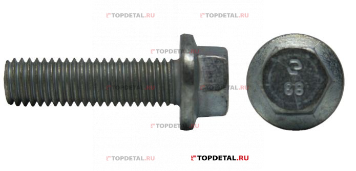 БОЛТ DIN EN 1662-М8Х20-8.8-FLZN- 480Ч.-СЕРЫЙ Бултен рус