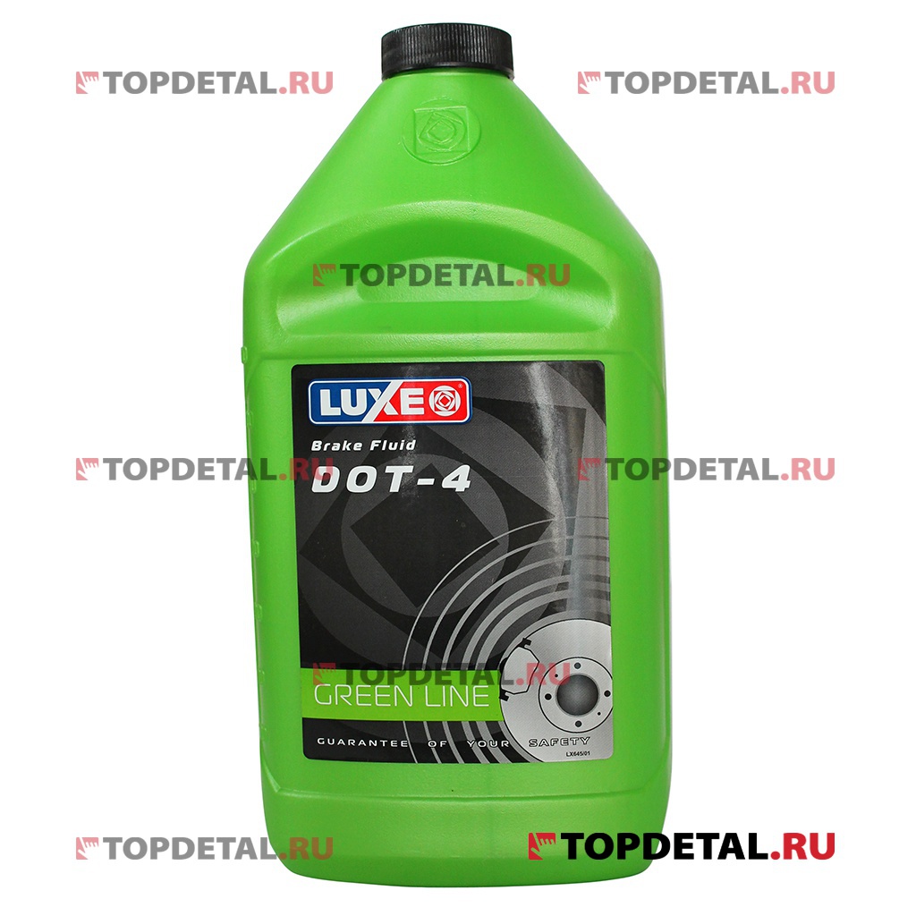 Жидкость тормозная DOT-4  Lux-Оil 910 гр