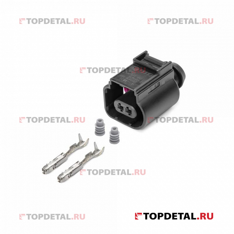 Разъем 8K0973702 2-х контактный датчика детонации,лампы повторителя пов-в VAG