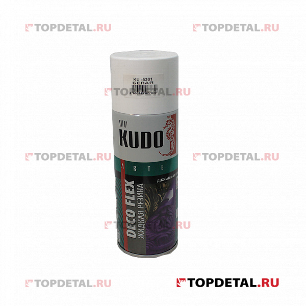 Жидкая резина (декоративное покрытие) белая 520 мл KUDO