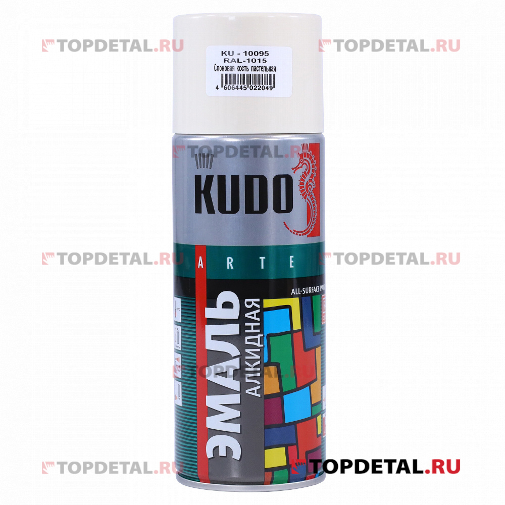 Эмаль универсальная слоновая кость 520 мл KUDO