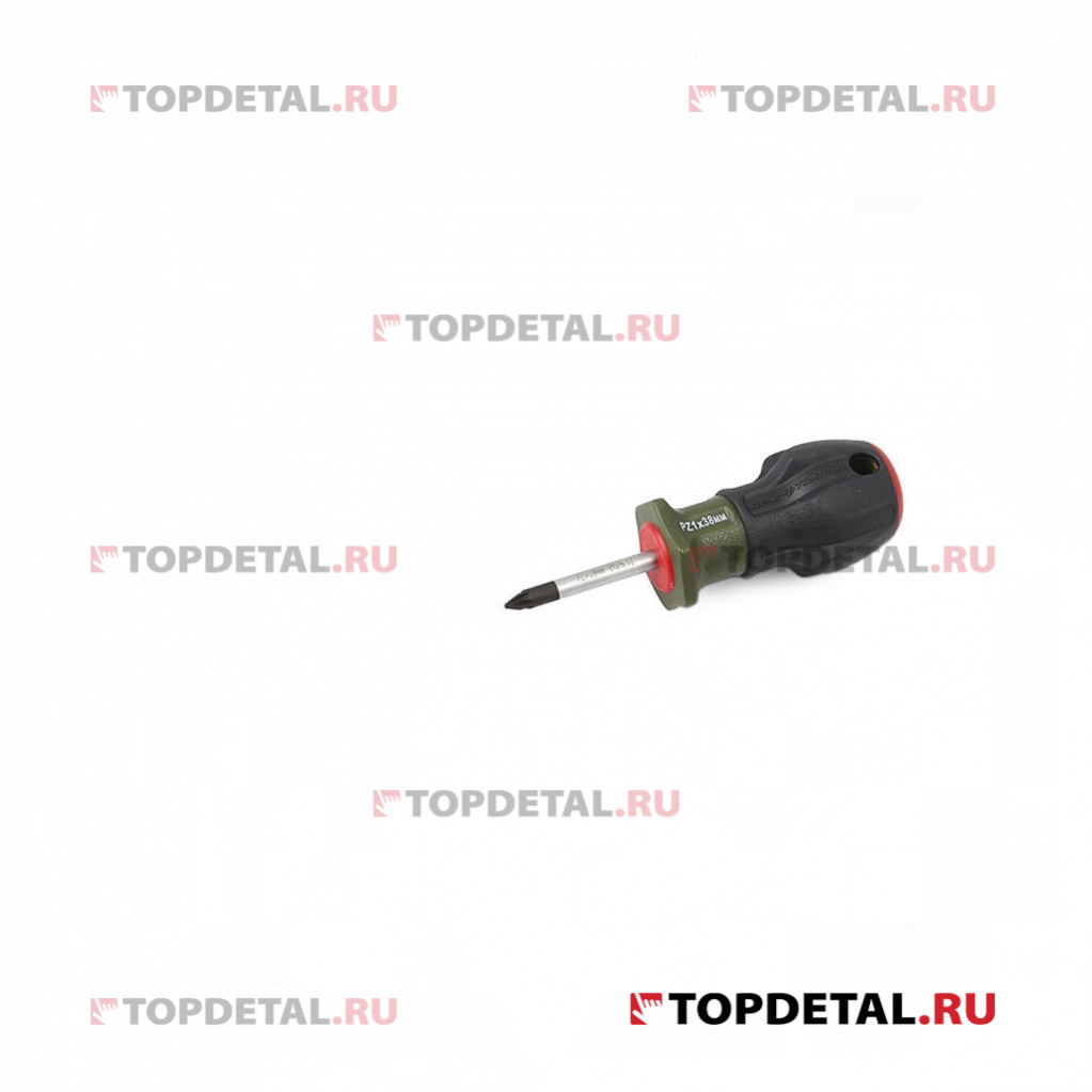 Отвёртка c трехкомпонентной рукояткой РZ1×38 мм ДТ
