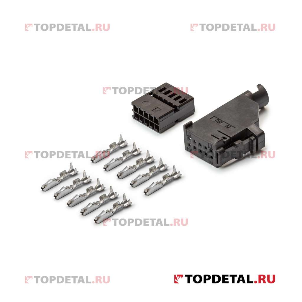 Разъем 1534170-1 (10pin) 10 контактов блока управления стеклоподъемниками ЭСП 352.3769 для Lada (ВАЗ