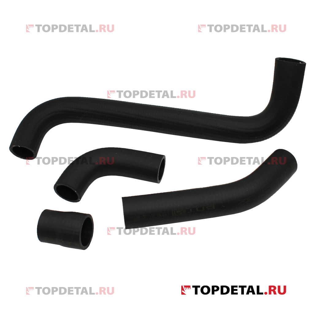 Патрубки радиатора для а/м ВАЗ-2105 (алюминиевый радиатор) (кт.4 шт.) Riginal