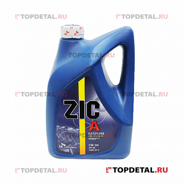 Масло ZIC X5 моторное 5W30 6л (полусинтетика)
