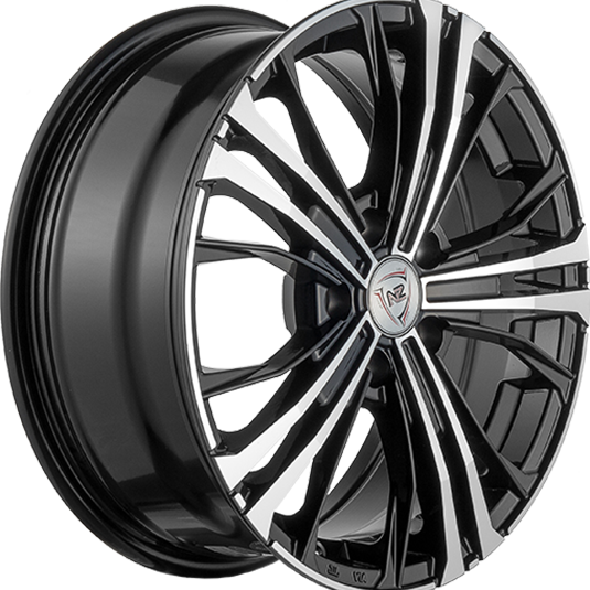 Диск колеса NZ F-4 6.5x16/4x100 ET52 D54.1 BKF (литой)