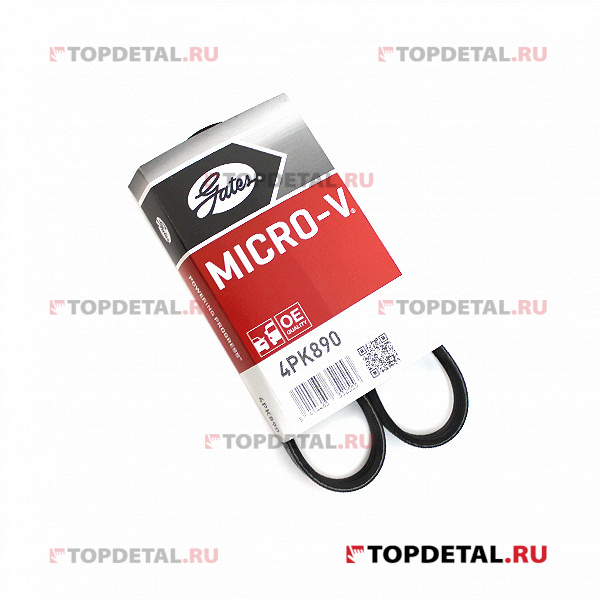 Ремень 4PK890 поликлиновой GATES