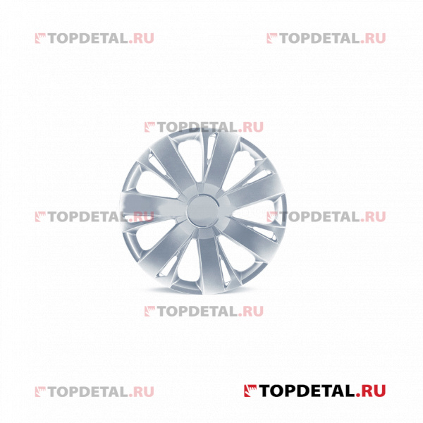 Колпак колеса R15 WC-2015 SILVER (пласт.регулир.обод) кт.4 шт. (металлик) AUTOPROFI