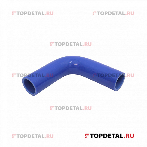 Патрубок силикон угловой 90°,d40,L150x150, 4 нити, стенка 5 мм
