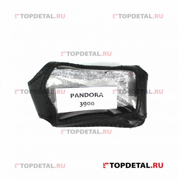 Чехол брелка а/сигнализации черный (кожа,кобура) PANDORA 3900 DeLux