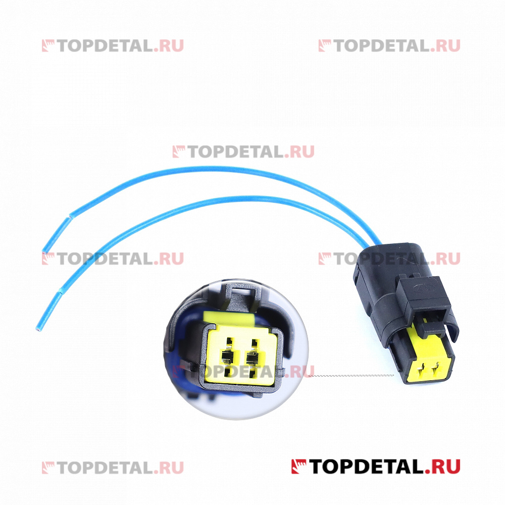 Разъем 211PC022S0049,дат темп воды,повор,раз. ламп Ren,Peugeot,Citroen с проводом,VOLTON