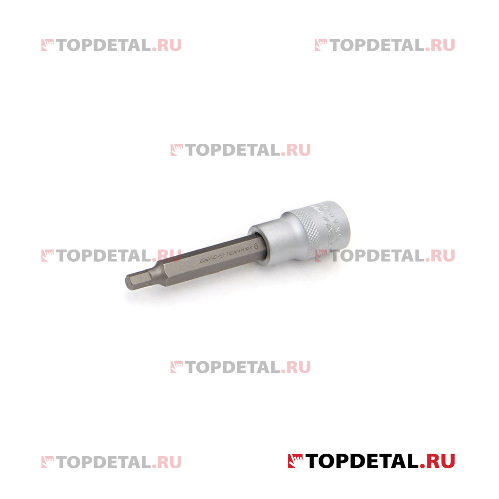 Головка со вставкой 1/2" шестигранник 8 мм L=100мм (ДТ)