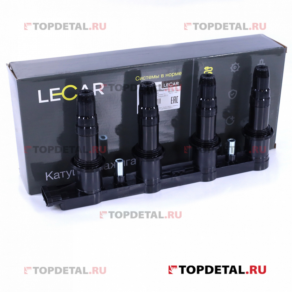Катушка зажигания Chevrolet Aveo 10-, Cruze 09-15 LECAR