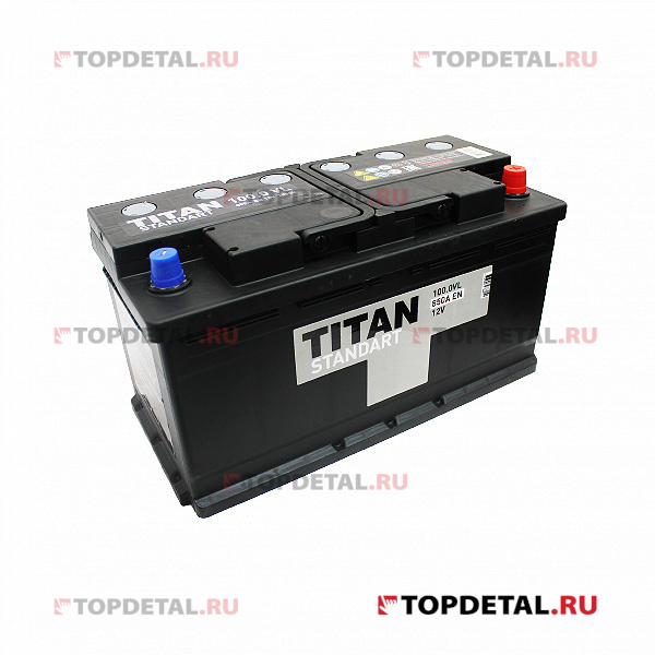 Аккумулятор 6СТ-100.0 TITAN Standart о.п. пуск.ток 850 А (352*175*190) клеммы евро