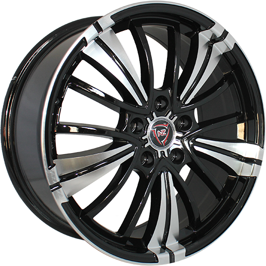 Диск колеса NZ SH649 7x17/5x100 ET48 D56.1 BKF (литой)