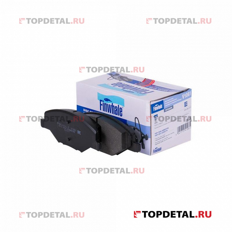 Колодка тормозная передняя (кт.4шт.) Volkswagen Polo 2010-> 6RU 698 151 A, 6RU698151 FINWHALE
