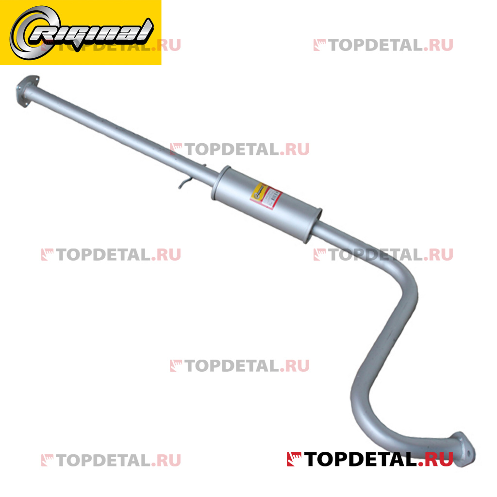 Резонатор для а/м Chevrolet Lanos (без кат) (длин) (1,3-1,6L  1997-2003г.) Riginal