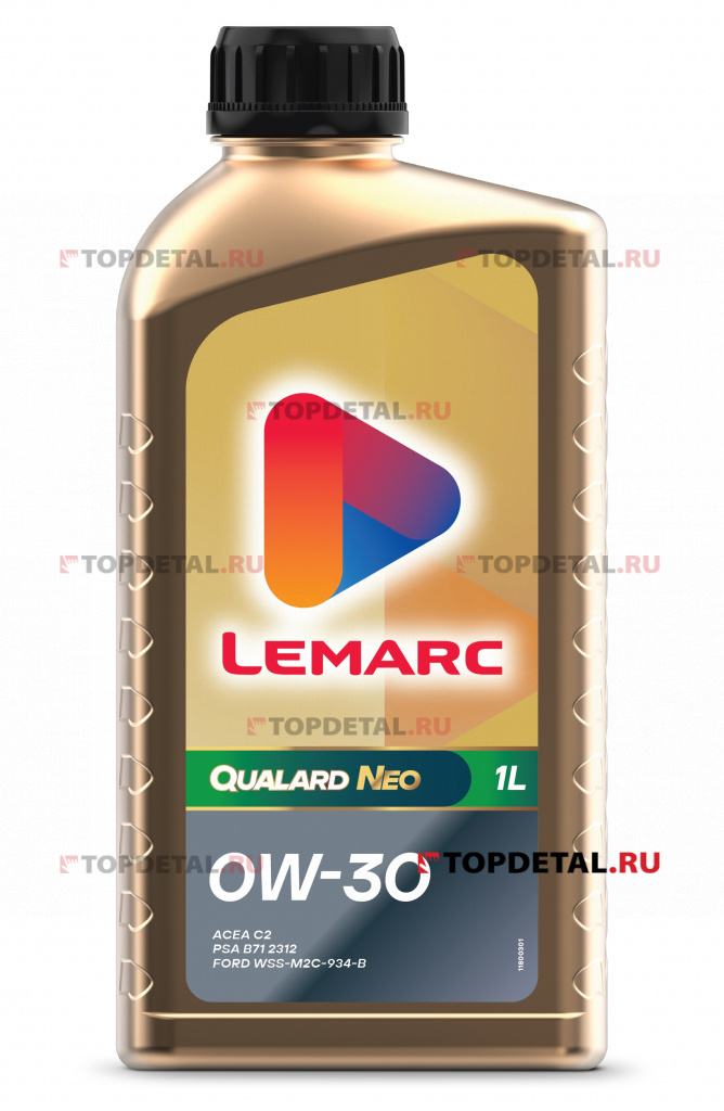 Масло LEMARC моторное QUALARD NEO 0W30 1L (Синтетика)