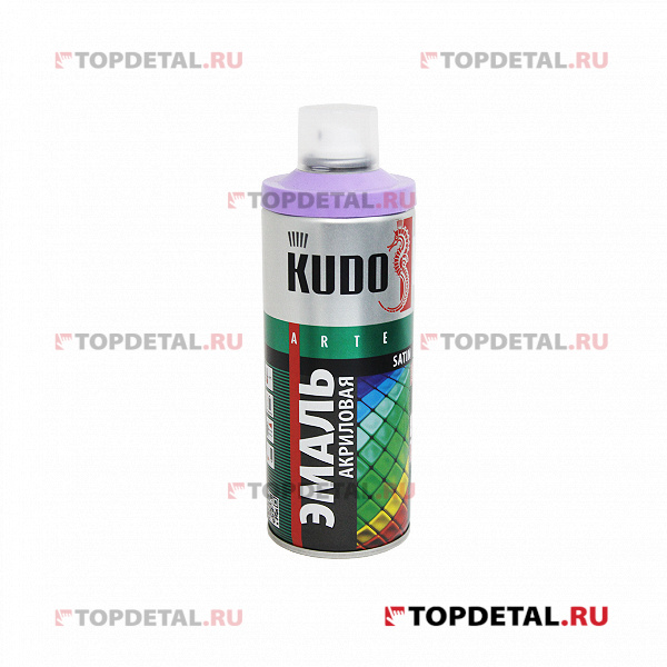 Эмаль универсальная акриловая satin RAL 4005 фиолетовая KUDO