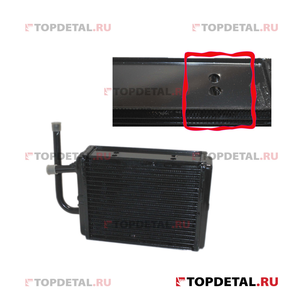 УЦЕНКА Радиатор отопителя ВАЗ-2101-07 медн. с.о. (без крана) Шадринск ...