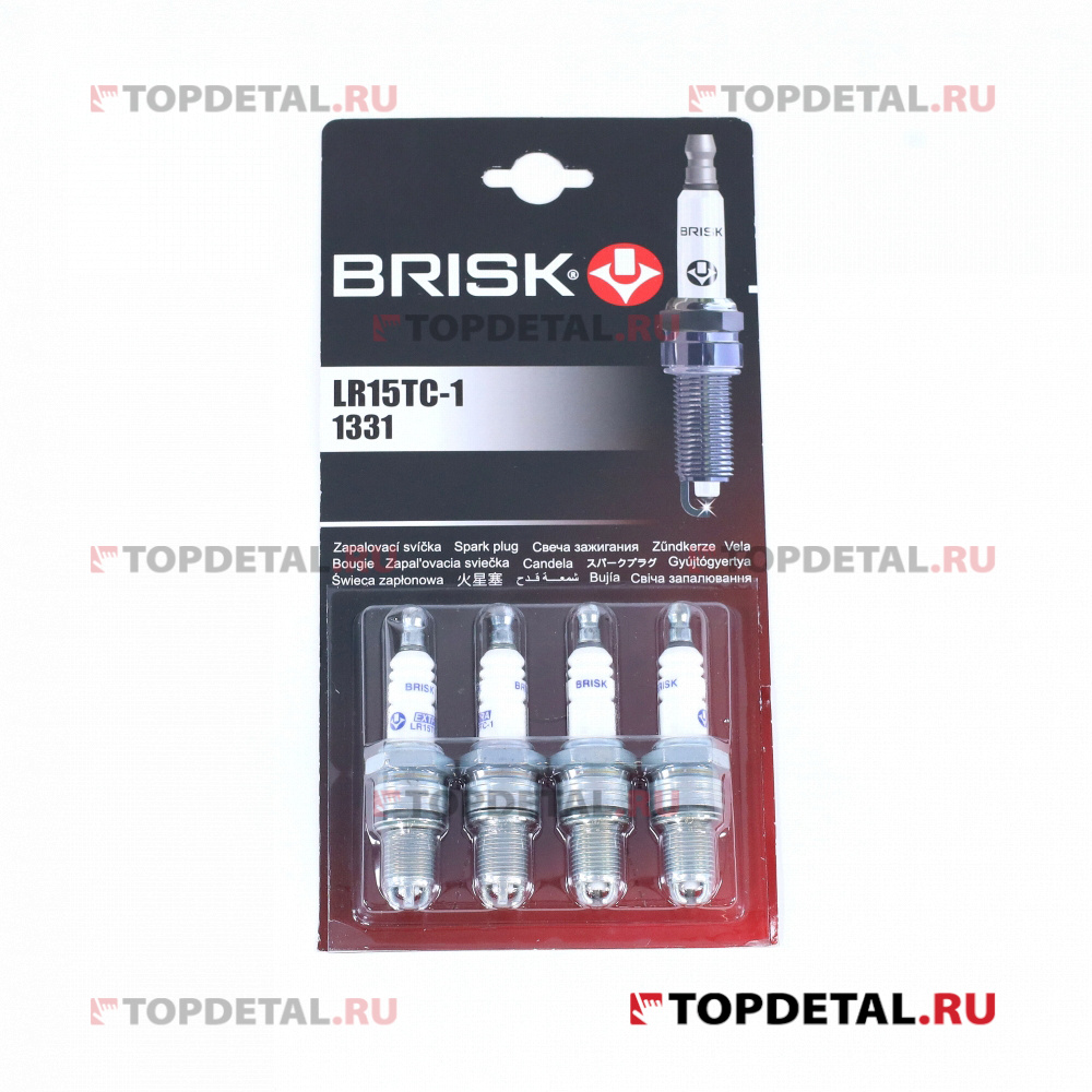Свеча Brisk ВАЗ-2110-12 EXTRA (инж.8 клап. 3-мя элекр., резистор, бл.4шт.) Свеча Brisk ВАЗ-2110-12 EXTRA (инж.8 клап. 3-мя элекр., резистор, бл.4шт.)