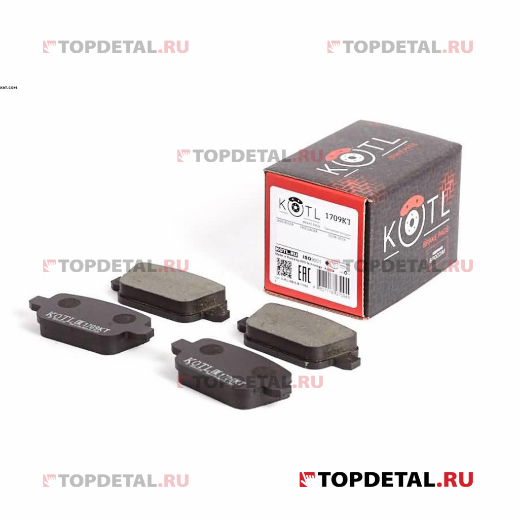 Колодка тормозная задняя (кт. 4 шт) LAND ROVER Freelander 3.2 2