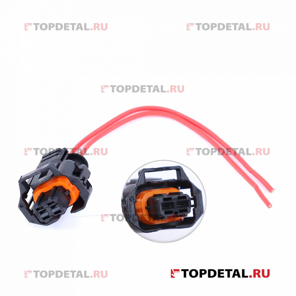 Разъем 1928403874 на датчик температуры BOSCH для ЗМЗ-405 евро 3 с проводом,VOLTON