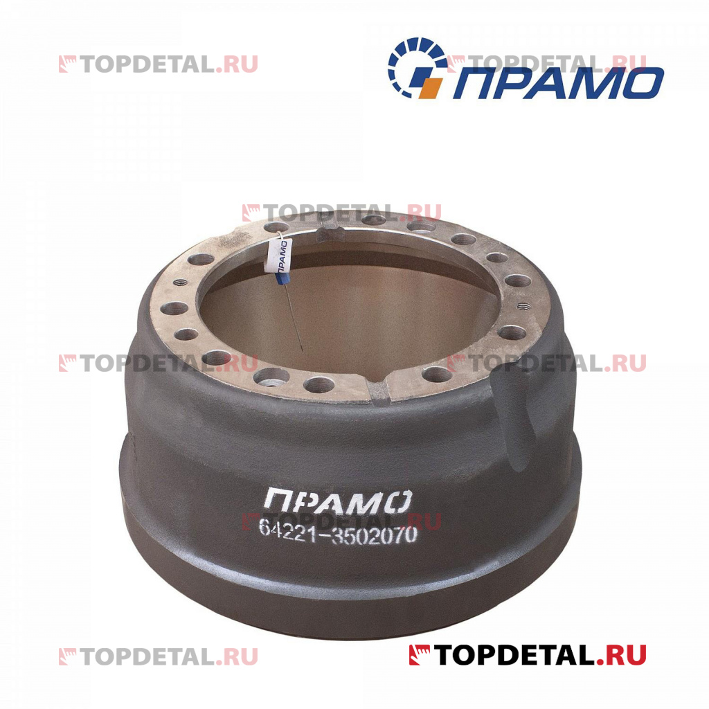 Барабан тормозной (10 отверстий) для МАЗ ЕВРО,Прамо
