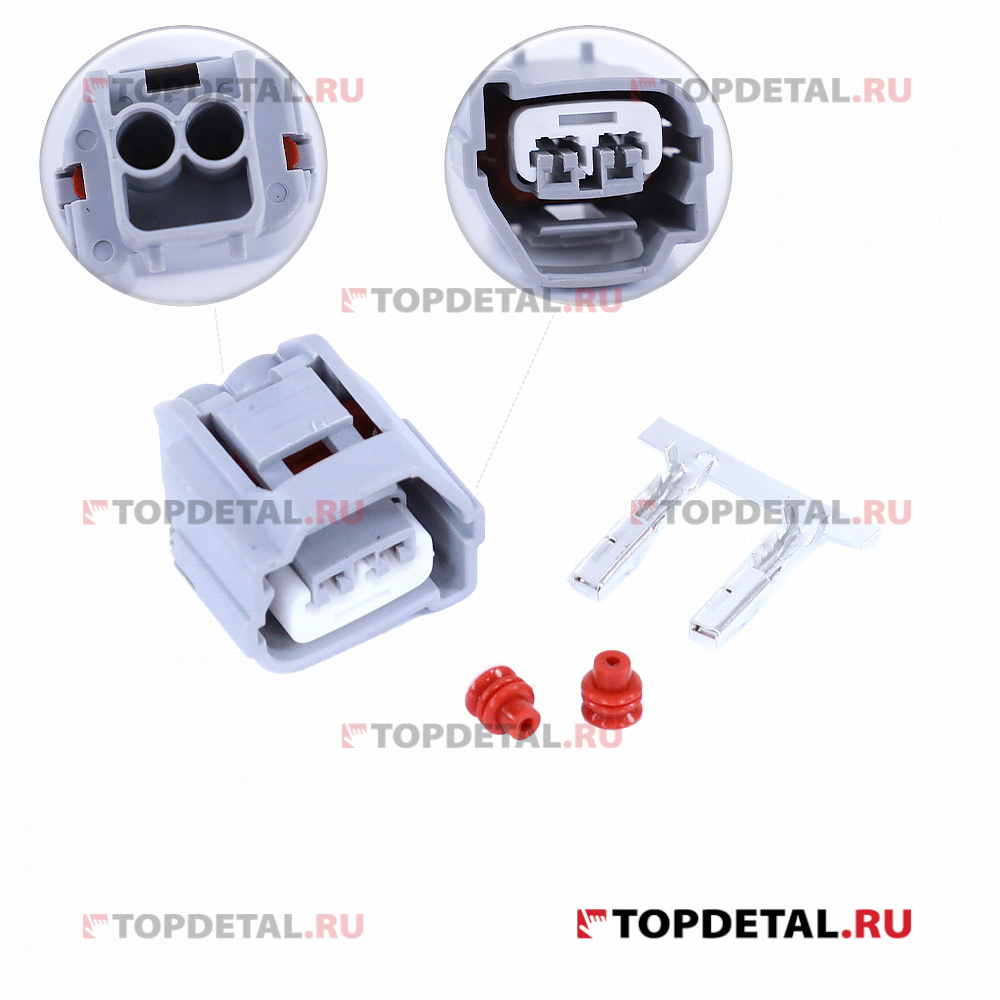 Разъем 90980-10901 2-х конт. к катуш. зажиг. для а/м Chevrolet, Kia, Hyundai,VOLTON