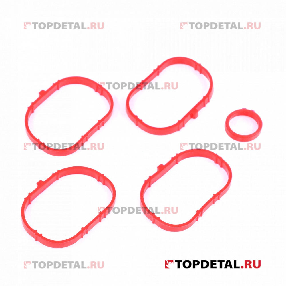 Прокладки впускного коллектора для а/м Renault дв. K4M 1.6 (16кл) (5 шт.) силикон Riginal