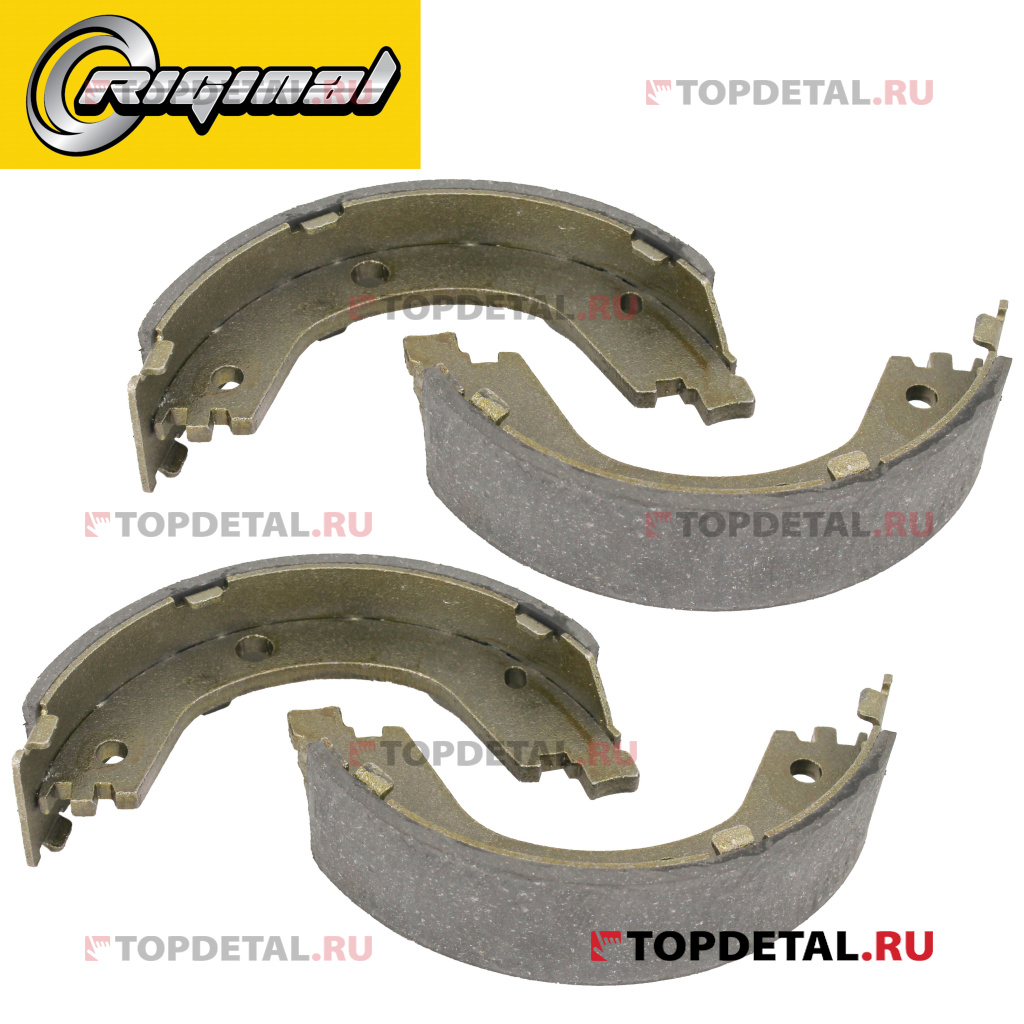 Колодка стояночного тормоза (кт.4шт) Г-3302 Next (дисковый тормоз) Riginal